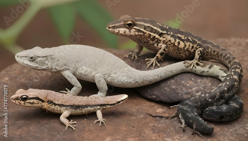 Lizards-In-A-Variety-Of-Sizes-And-Shapes-