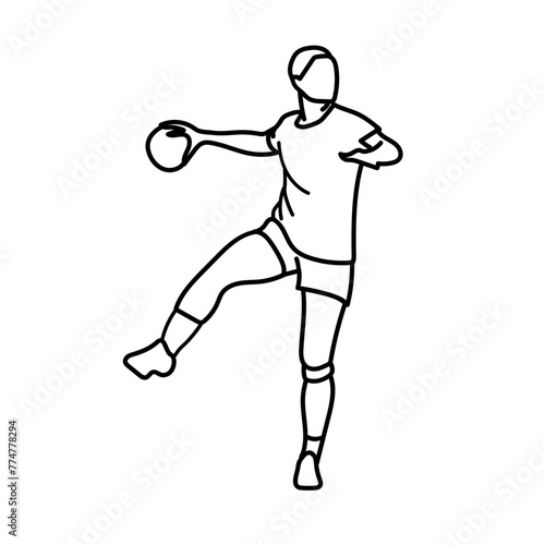 joueur de Handball