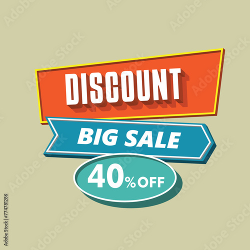 Photography Retro design elements Artistic concept of promotional labels, badges, stickers,