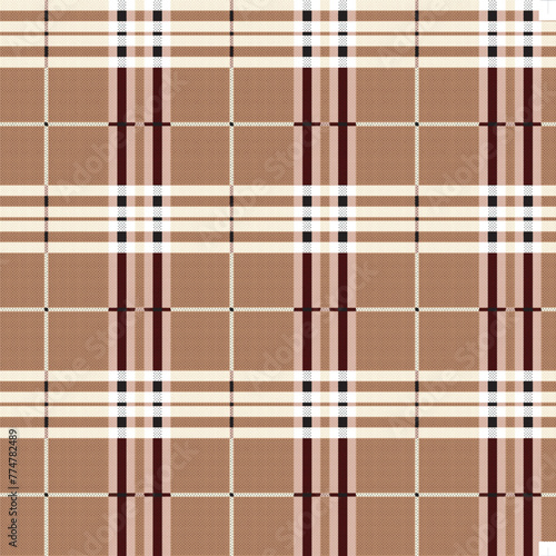  Checkered seamless textile fabric pattern design  