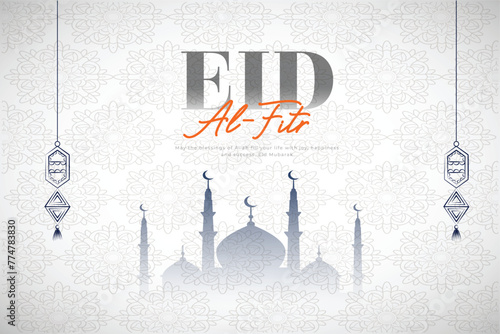 Eid Ul Fitr Poster 2024 photo