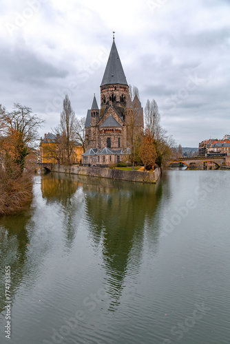 Temple Neuf or the New Temple in Metz, France