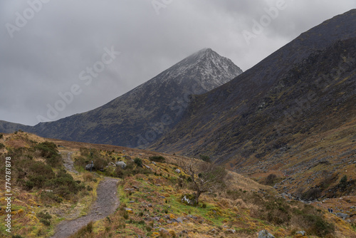 Carrantuohill mountain, the highest in Ireland photo