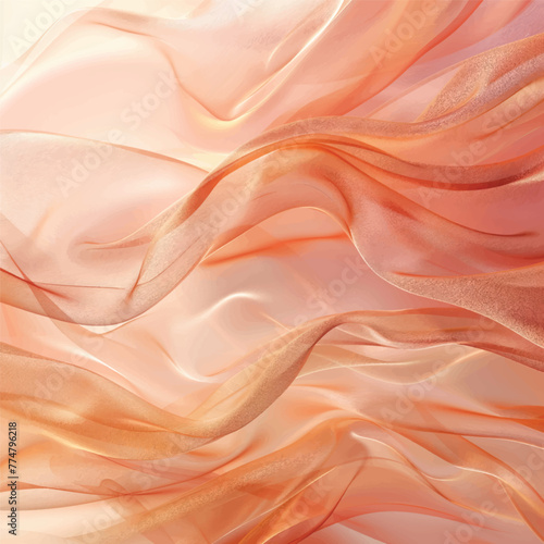 A slightly opaque background of peachy tones for invitation card