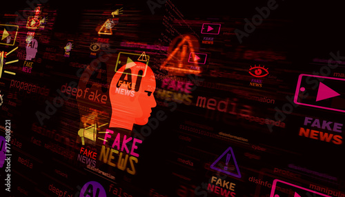 Photography Fake news symbol illustration