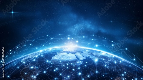 Global Digital Cyber, Technology Network Communications Network