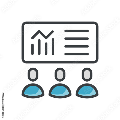 Training Seminar vector icon