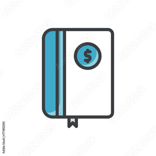 Work Book vector icon
