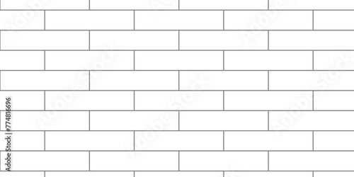 White brick background texture. White brick pattern and white background wall brick.	 photo
