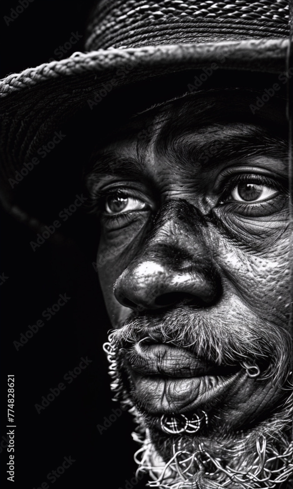 A painting of a... Sage's Gaze Through Time, Wisdom Whispered in Wrinkles, Moonlight on Silvered Beard, Stories Etched in Eyes, Echoes of Ancient Laughter. A painting of a... Sage's Gaze Through Time, Wisdom Whispered in Wrinkles, Moonlight on Silvered Beard, Stories Etched in Eyes, Echoes of Ancient Laughter.
