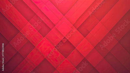 red geometric background 