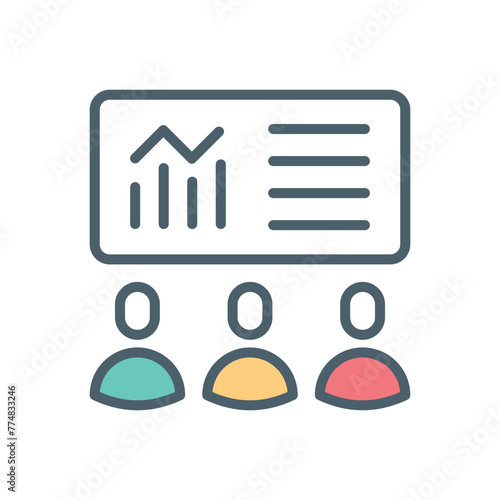 Training Seminar vector icon
