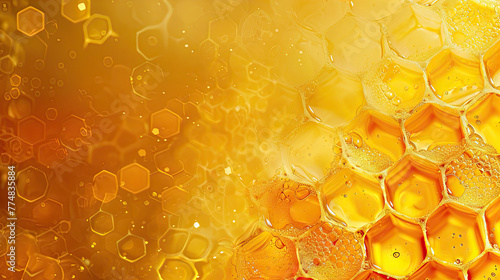 honey and honeycomb background