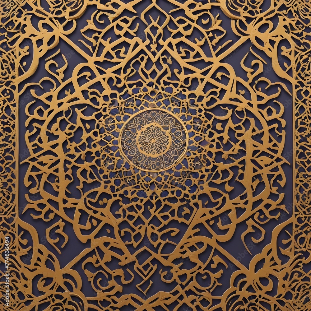 The arabic style patterns The arabic style patterns
