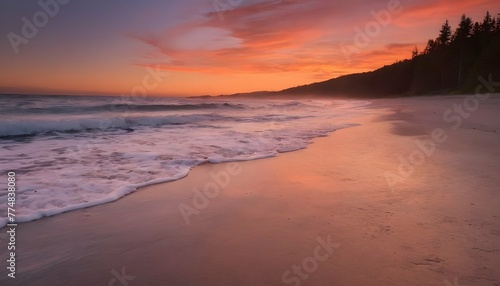 Imagine-A-Twilight-Beach-Where-Waves-Crash-Not-Wi- © Rumaisa