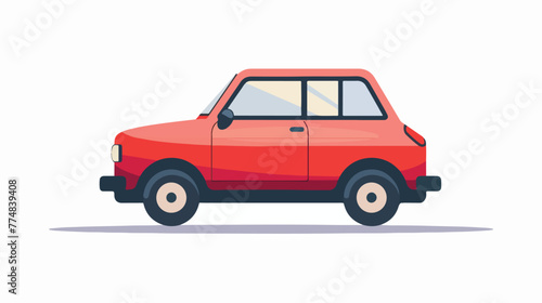 Car icon For Your Project flat vector isolated on white