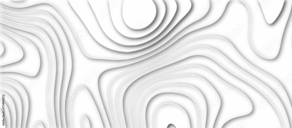 Abstract modern 3d Paper cut white background .white waves background ,paper art style, flyers posters prints .geometric background overlap layer. Abstract modern 3d Paper cut white background .white waves background ,paper art style, flyers posters prints .geometric background overlap layer.