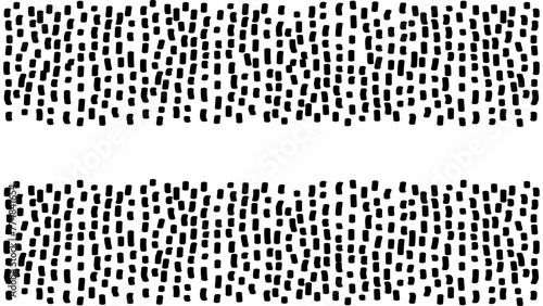 Dynamic black and white background with a pattern of rounded lines, gloomy rain. Abstract modern vector texture for your design. With empty space for text