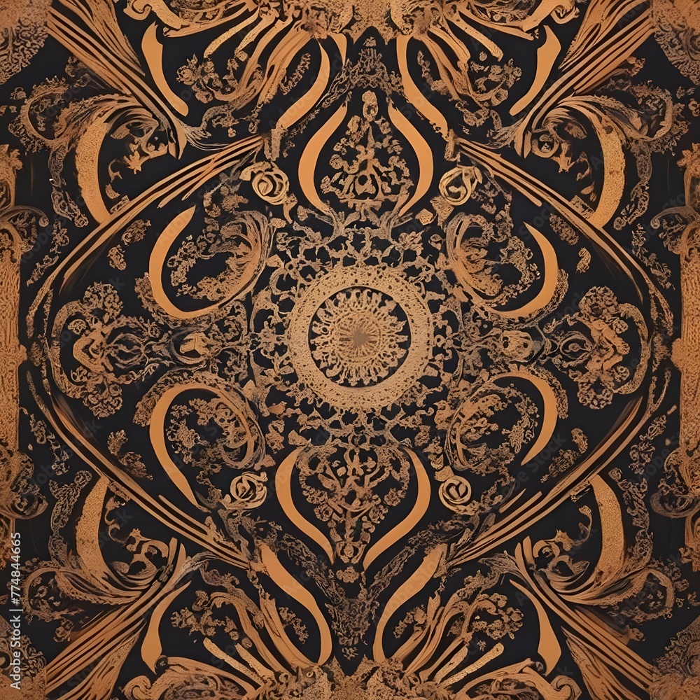 The arabic style patterns The arabic style patterns