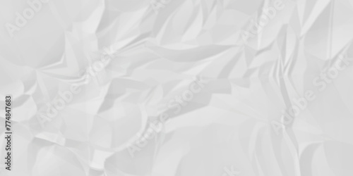 	
White wrinkly backdrop paper background. panorama grunge wrinkly paper texture background, crumpled pattern texture. paper crumpled texture. white fabric crushed textured crumpled.