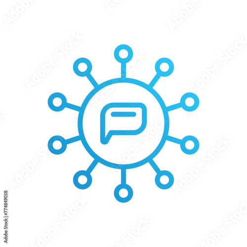 Free Download Communication Abilities vector icon - GFXLoad