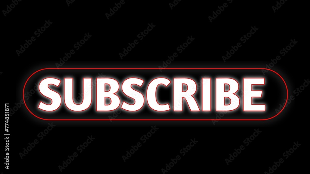 Dynamic Subscription Buttons: Red, Blue and white Subscribe Icons
