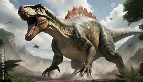 Giganotosaurus-With-A-Thunderous-Roar-A-Giganoto- 3 © Ayat