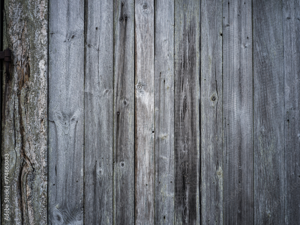 Naklejka premium old wood barn wall texture out of really old blanks taken with hasselblad