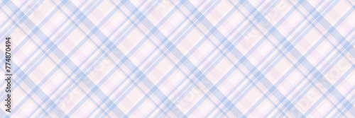 Blanket fabric check tartan, relief background plaid pattern. Discount textile texture seamless vector in light and white colors.