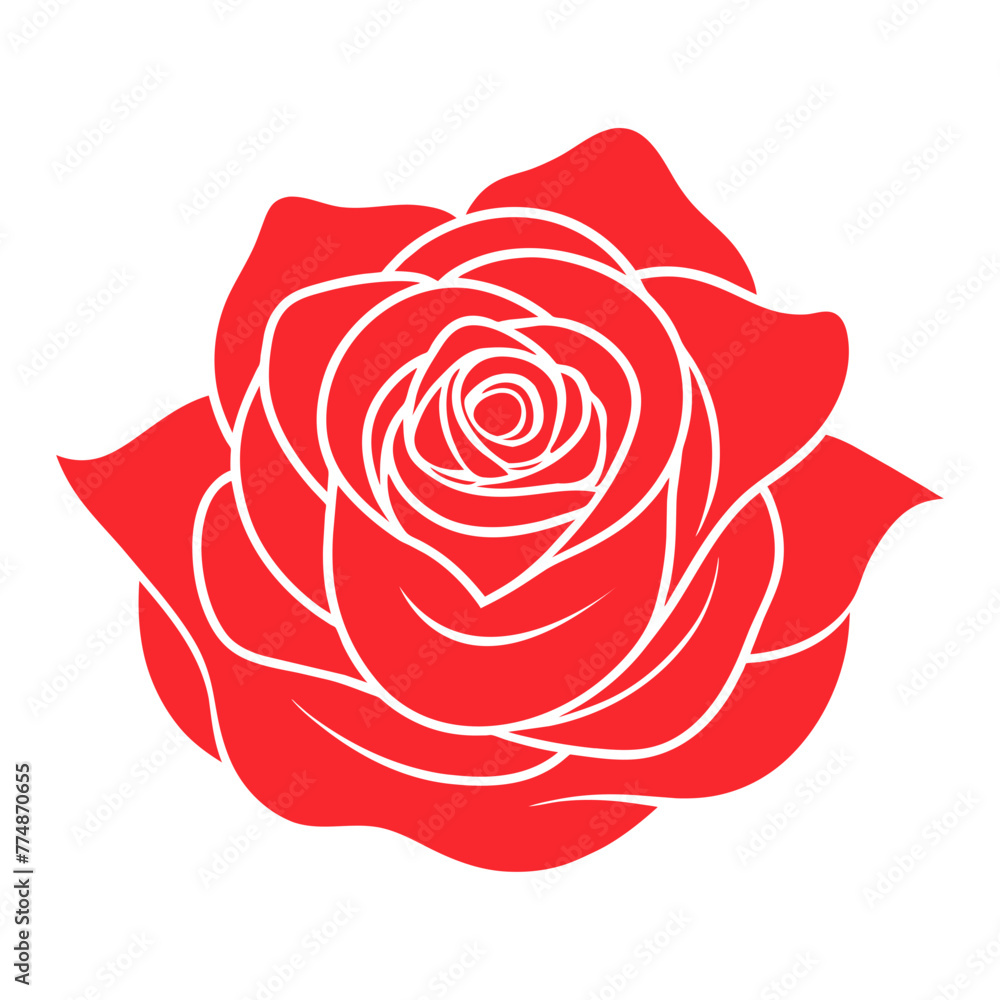 Red rose flower SVG file transparent background Red rose flower SVG file transparent background