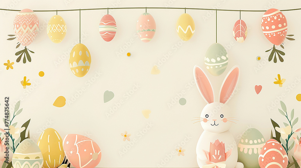 Happy Easter Background Happy Easter Background