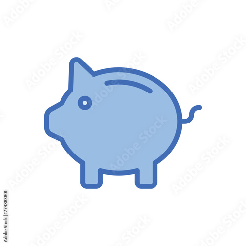 Piggy Bank vector icon