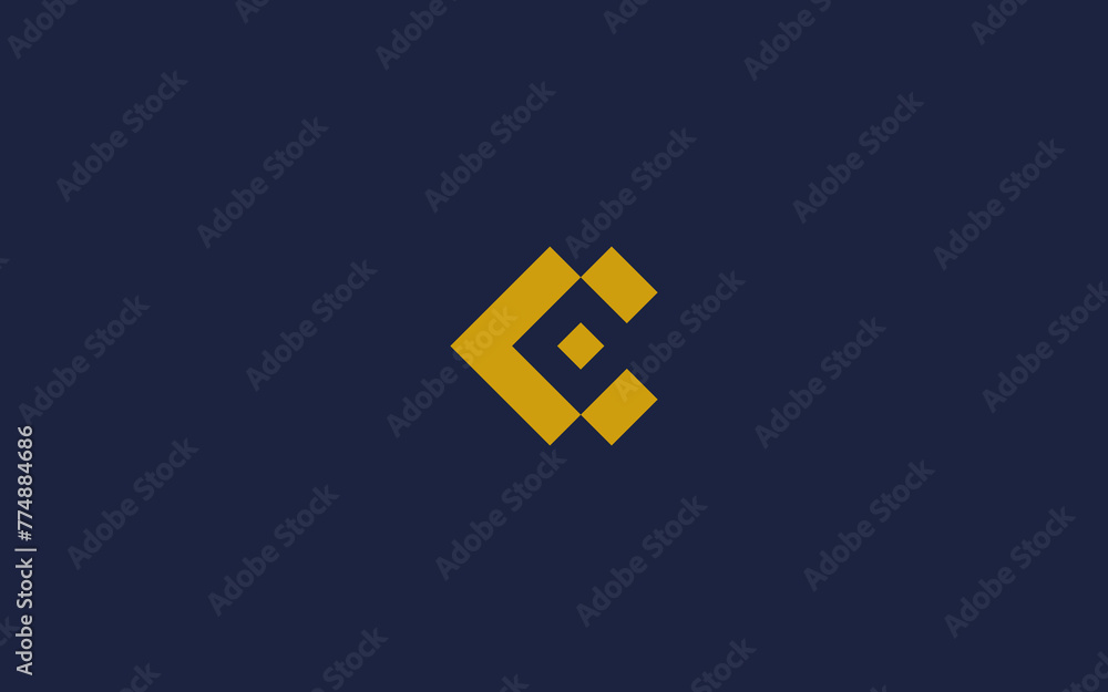 Obraz premium letter c with square logo icon design vector design template inspiration