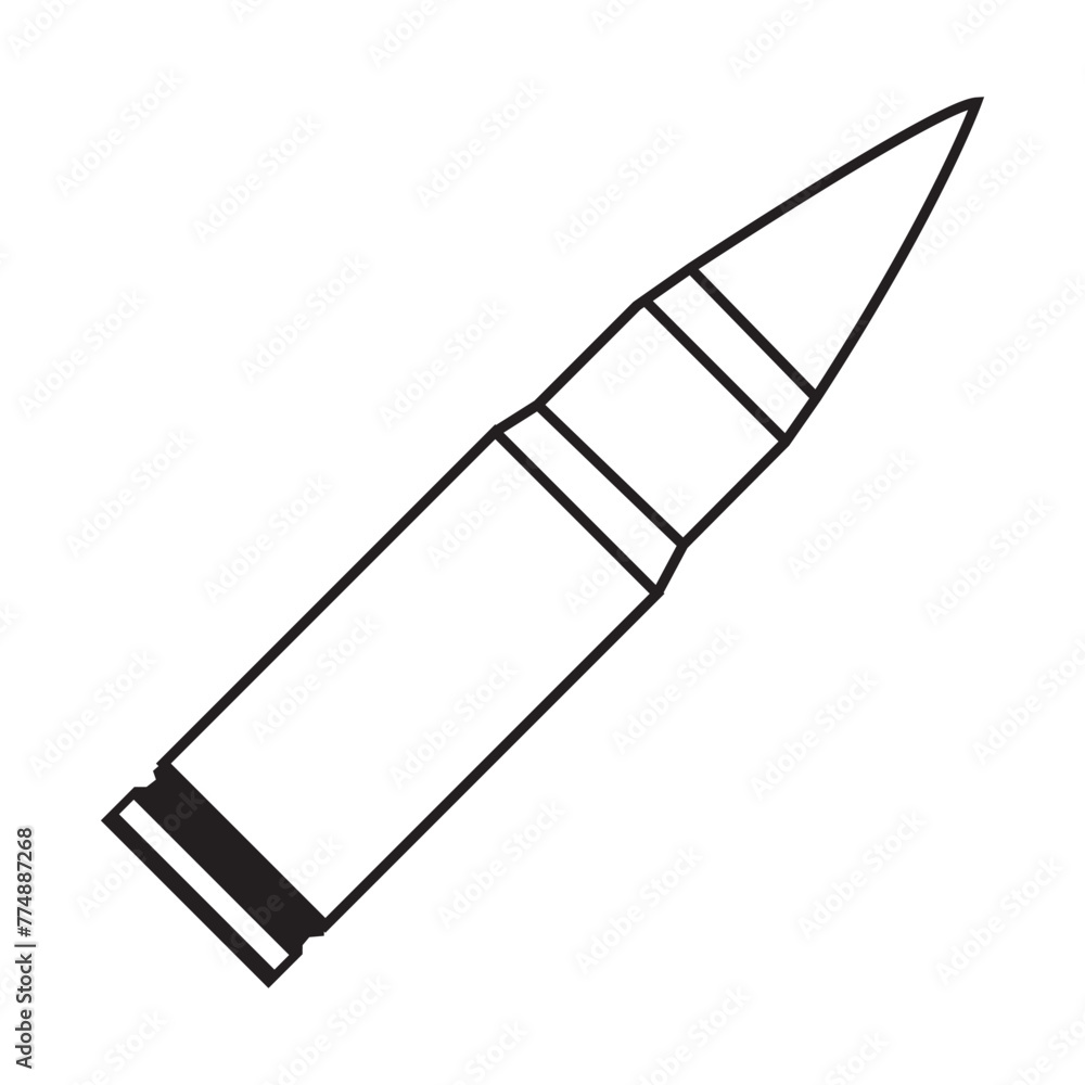 Bullet icon. Simple illustration of bullet vector icon for web design isolated on white background Bullet icon. Simple illustration of bullet vector icon for web design isolated on white background