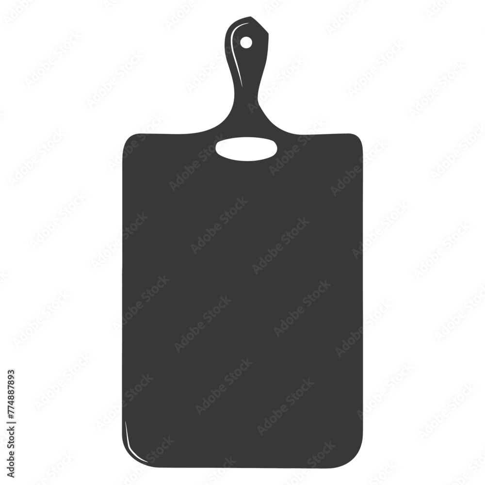Silhouette Cutting Board Cooking Tool black color only Silhouette Cutting Board Cooking Tool black color only