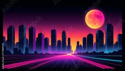 cityscape and moon (62)