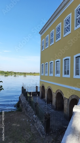 orla de penedo, alagoas, na margem do rio são francisco  photo