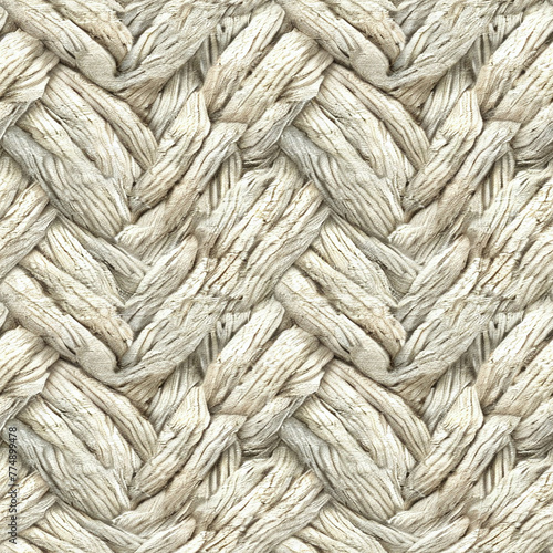 Infinite pattern of wool for textures