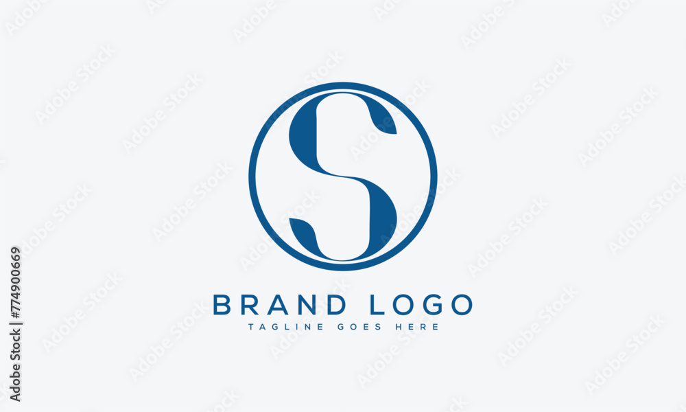 letter S logo design vector template design for brand