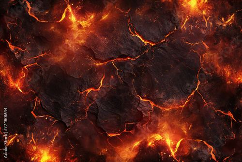 magma and lava texture
