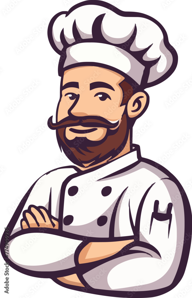 chef crossing arm pose chef crossing arm pose