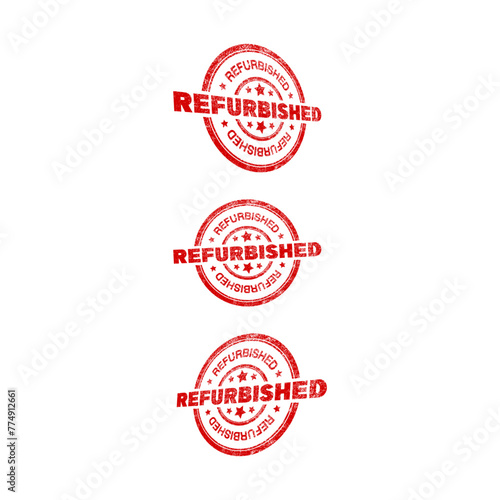 refurbished stamp set