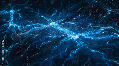 Electric Currents. Abstract patterns of glowing lines intersecting and flowing across a dark background, resembling energetic pulses of electricity.