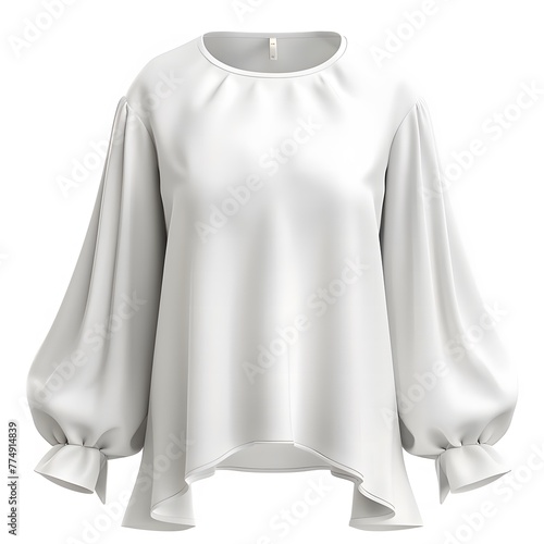 3D Tunic blouse Mock-up