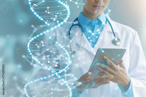 Medical doctor dna analysis technology