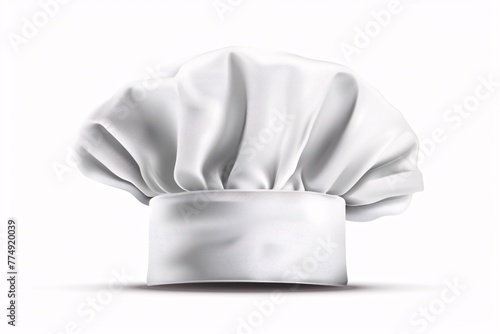 a white chef hat