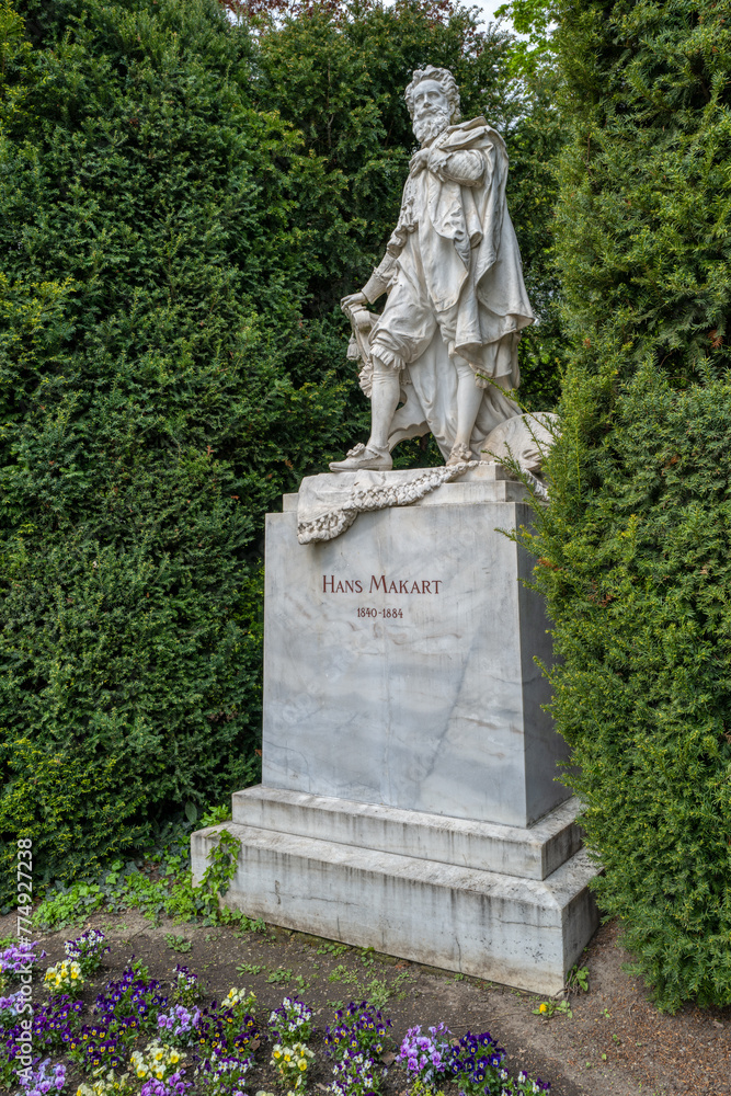 Obraz premium Hans Makart Denkmal im Wiener Stadtpark