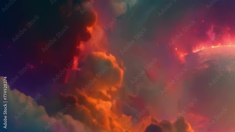 Sci-fi space different planets of earth, Universe, Outer Space, nebula Sci-fi space different planets of earth, Universe, Outer Space, nebula