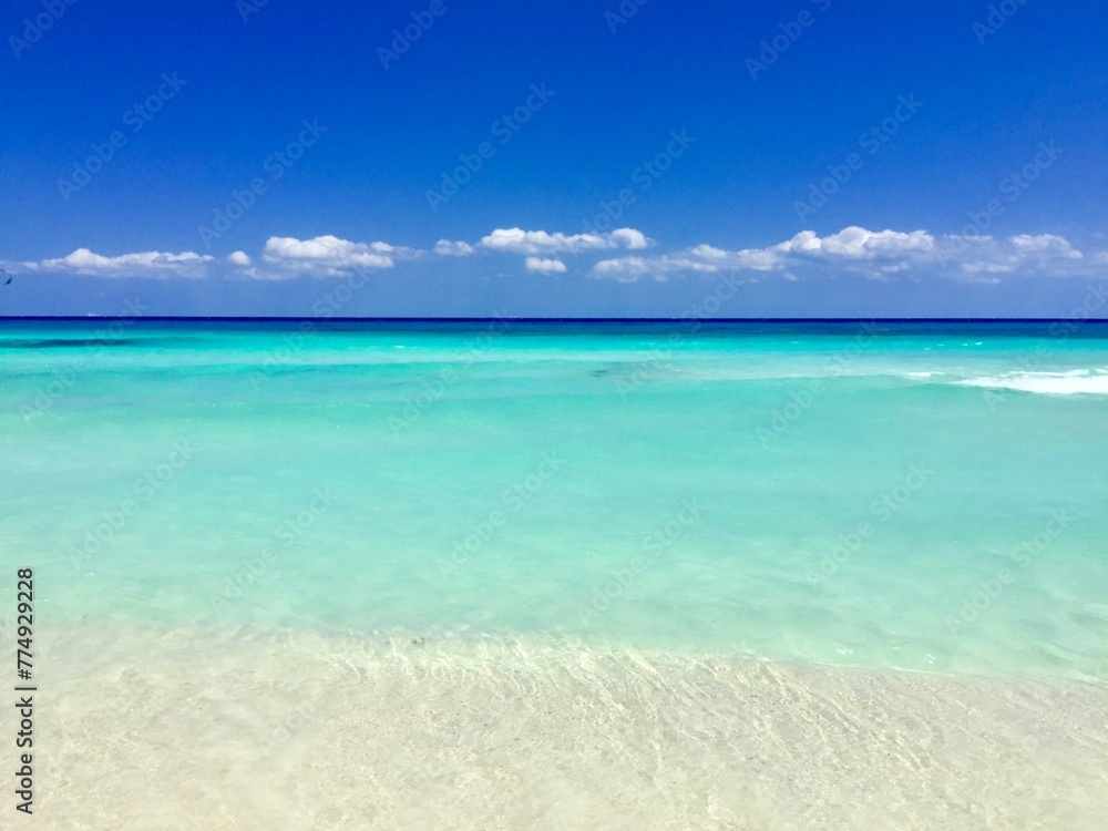 Beautiful tropical beach on the Riviera Maya, Mexico Beautiful tropical beach on the Riviera Maya, Mexico