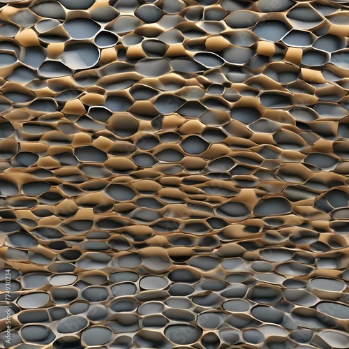 An abstract pattern resembling a cellular structure1 photo